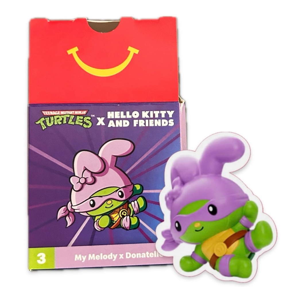 McDonald’s My Melody x Donatello Happy Meal Toy #3 Hello Kitty Ninja Turtles